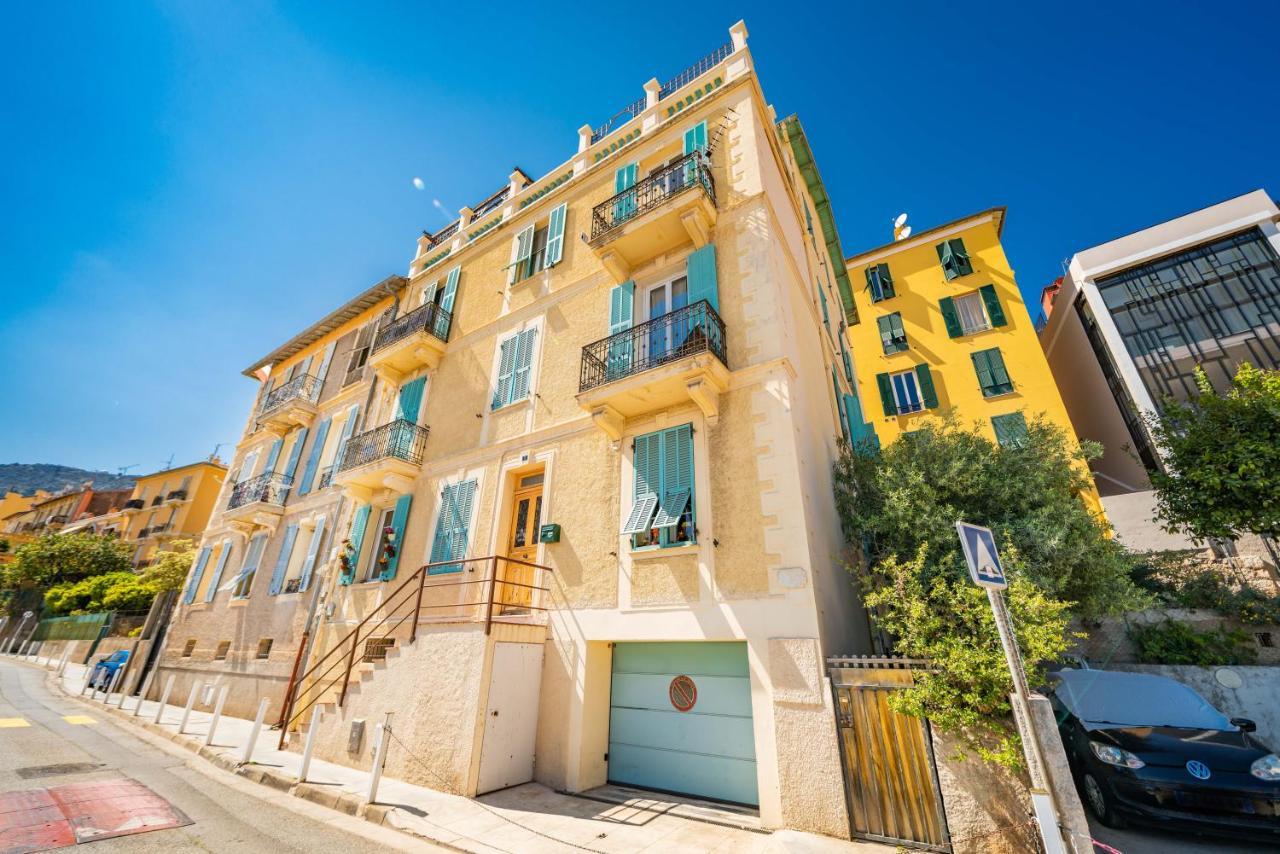 보솔레이 Frontiere De Monaco - Balconnet Vue Mer - Ba 아파트 외부 사진